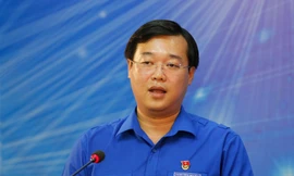 Bí thư thứ nhất Trung ương Đoàn Lê Quốc Phong. Ảnh: Như Ý