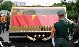 Nguyên Tổng Bí thư Lê Khả Phiêu về nơi an nghỉ cuối cùng