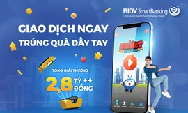 Hàng ngàn phần quà hấp dẫn đang chờ đón những “game thủ” BIDV SmartHunting