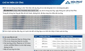 Nhận diện sản phẩm Ống thép Hòa Phát chính hãng như thế nào?