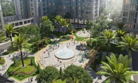 Vinhomes Symphony được thừa hưởng bầu không khí trong lành của thảm thực vật xanh ngát trong khu đô thị