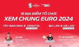 Khán giả 10 tỉnh thành sẽ 'đã khát' với sự kiện xem chung Euro 2024 cùng TV360 