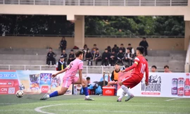 'Đại chiến' chung kết Bóng đá 7 người tại VUG 2024: Năng lượng trong từng phút thi đấu