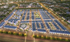 Phối cảnh tổng thể khu đô thị Century City tọa lạc trên mặt tiền đường ĐT 769 và đường Cầu Mên, xã Bình Sơn, huyện Long Thành