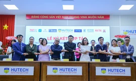 Các doanh nghiệp và nhà trường bắt tay nhau đào tạo sinh viên