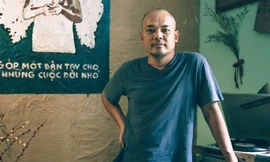 Nhạc sĩ Vũ Nhật Tân được bạn bè, đồng nghiệp gọi là "phù thủy âm nhạc". Ảnh: Facebook.