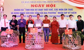 Tràng Định tổ chức Ngày hội quảng bá các món ẩm thực và sản phẩm đặc sản của địa phương