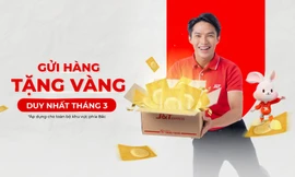 J&T Express Việt Nam tặng hơn 10 cây vàng PNJ cho khách hàng