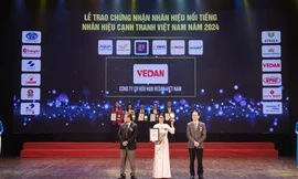 Năm thứ 9 liên tiếp Vedan Việt Nam vinh dự nhận chứng nhận 'Top 10 nhãn hiệu nổi tiếng Việt Nam'