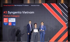Syngenta tiếp tục lọt top bảng xếp hạng 'Nơi làm việc xuất sắc hàng đầu Việt Nam'