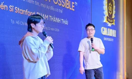 Tiến sĩ Kinh tế tại Đại học Stanford truyền lửa cho sinh viên Trường ĐH Gia Định