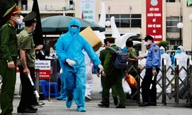 Phong tỏa bệnh viện Bạch Mai.