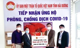 Tập đoàn Nam Cường ủng hộ Tỉnh Hải Dương 5 tỷ đồng chống dịch COVID-19