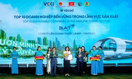 BAT Việt Nam thăng hạng vượt bậc với Top 10 trong 100 Doanh nghiệp Bền vững Việt Nam