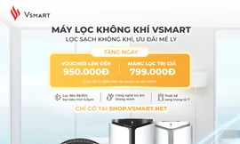 Vinsmart mở bán máy lọc không khí và giải pháp thông minh độc quyền trên Vsmart Online
