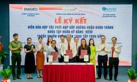 Diageo nỗ lực nâng cao chất lượng đào tạo nguồn nhân lực du lịch