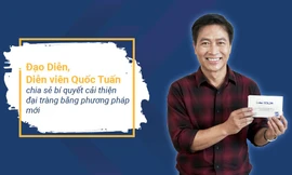 Đạo diễn, diễn viên Quốc Tuấn chia sẻ bí quyết cải thiện đại tràng bằng phương pháp mới