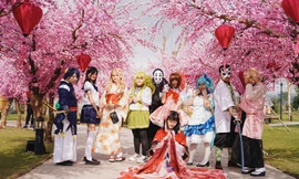 Màn diễu hành Cosplay siêu hoành tráng tại lễ hội hoa xuân xuyên tết ở Vinhomes