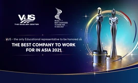 VUS - đơn vị giáo dục duy nhất được vinh danh tại HR Asia Award 2021
