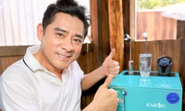 Diễn viên Huỳnh Anh Tuấn tiết lộ giải pháp an tâm sống khỏe khi nguồn nước ô nhiễm