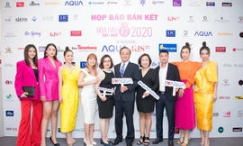 Aqua đồng hành cùng họp báo bán kết hoa hậu Việt Nam 2020