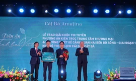 Kiến trúc sư trẻ Việt Nam được trao giải kiến trúc tại dự án nghỉ dưỡng Cát Bà Amatina