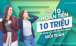 PALTAL hoàn đến 40 triệu khi mua áo khoác chống nắng, nội y kháng khuẩn