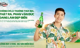 Cầu thủ Phan Văn Đức làm đại sứ chương trình làm đẹp biển miền Trung của Huda