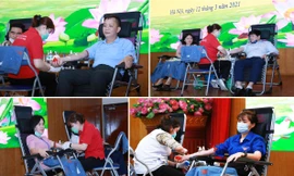 Cán bộ, công chức Kho bạc Nhà nước hưởng ứng chương trình hiến máu tình nguyện