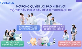 Mở rộng quyền lợi bảo hiểm cùng bộ tứ sản phẩm bảo hiểm bán kèm từ Shinhan Life Việt Nam