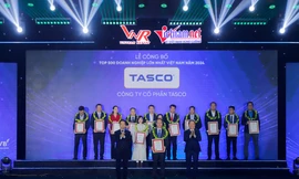 Tasco được vinh danh Top 500 doanh nghiệp lớn nhất Việt Nam 2024