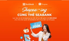Shopping cực đã tại Shopee với thẻ quốc tế Seabank
