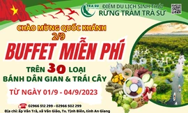 Đại tiệc Buffett Trà Sư mừng Tết Độc Lập 