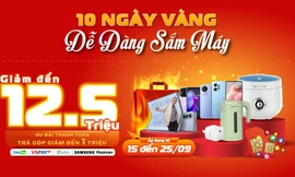 Viettel Store ưu đãi đến 12,5 triệu đồng trong 10 ngày vàng
