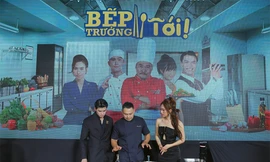 Phương Anh Đào nấu ăn vào lễ ra mắt 'Bếp Trưởng Tới!'