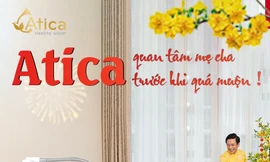 Máy lọc nước ion kiềm Nhật Bản Atica cùng mẹ cha đón Tết Tân Sửu