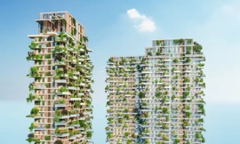 Dự án căn hộ có 400 khu vườn trên cao tại Ecopark