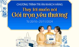 Bảo Việt Nhân thọ dành 5.000 bộ quà tặng “thay lời muốn nói, gói trọn yêu thương”