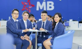 Trụ sở mới của MB tại 18 Lê Văn Lương vừa khai trương hồi tháng 11/2020