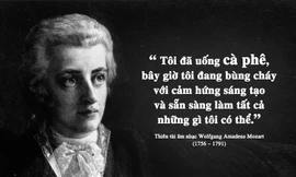 Kỳ 32: Wolfgang Amadeus Mozart và tình yêu cà phê của một thiên tài âm nhạc