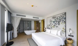 Không gian nội thất thiết kế lấy cảm hứng từ cảnh biển Quy Nhơn 