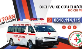 Ở đâu cần cứu thương, đội ngũ xe cấp cứu 115 toàn quốc luôn sẵn sàng 