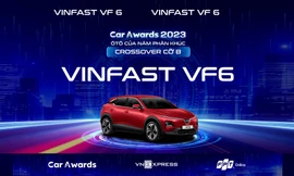 VF 6 đạt 'Xe của năm' phân khúc B-SUV: Xe điện đang được đánh giá đúng giá trị