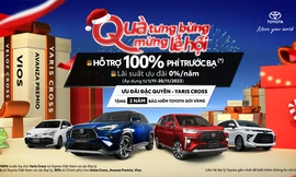 Toyota Việt Nam tung ưu đãi khủng cho 'bộ tứ' Vios, Veloz Cross, Avanza Premio và Yaris Cross