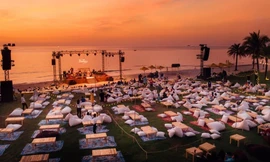 Sắp khai trương biển hồ nước mặn nhân tạo lớn nhất Việt Nam 