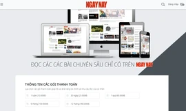 Tạp chí Ngày Nay triển khai thu phí đọc báo bằng Tiền Di Động