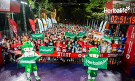 VnExpress Marathon Hải Phòng truyền tải thông điệp lối sống lành mạnh của Herbalife