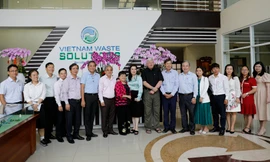 Hiệp hội Doanh nghiệp Thành phố tiếp xúc với lãnh đạo Công ty TNHH Xử lý chất thải Việt Nam