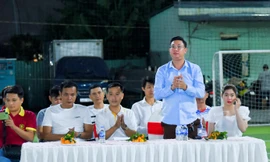 Giải bóng đá Đại Lợi Phát Champions thu hút sự quan tâm của nhiều doanh nghiệp xây dựng