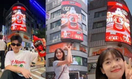 Tương ớt Chin-su xuất hiện ấn tượng trên phố ẩm thực Nhật Bản và Hàn Quốc, lan tỏa tình yêu món Việt